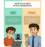 Миф и реальность о летней подработке